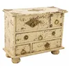 Jewelry box Alexandra House Living Cream Mango wood 10 x 19 x 24 cm 5 drawers