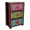 Jewelry box Alexandra House Living Paint MDF Wood 11 x 28 x 19 cm 3 drawers