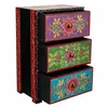 Jewelry box Alexandra House Living Paint MDF Wood 11 x 28 x 19 cm 3 drawers