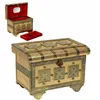 Jewelry box Alexandra House Living Golden Aluminium MDF Wood 17 x 13 x 27 cm