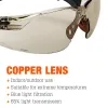 Защитные очки Bollé Rush Small Copper Чёрный Прозрачный Поликарбонат