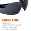 Защитные очки Bollé Rush Small Smoke Чёрный Прозрачный Поликарбонат