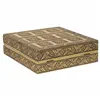 Jewelry box Alexandra House Living Golden Aluminium MDF Wood 15 x 7 x 30 cm