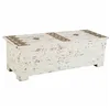 Jewelry box Alexandra House Living White Green Brass MDF Wood 15 x 10 x 36 cm 3 drawers