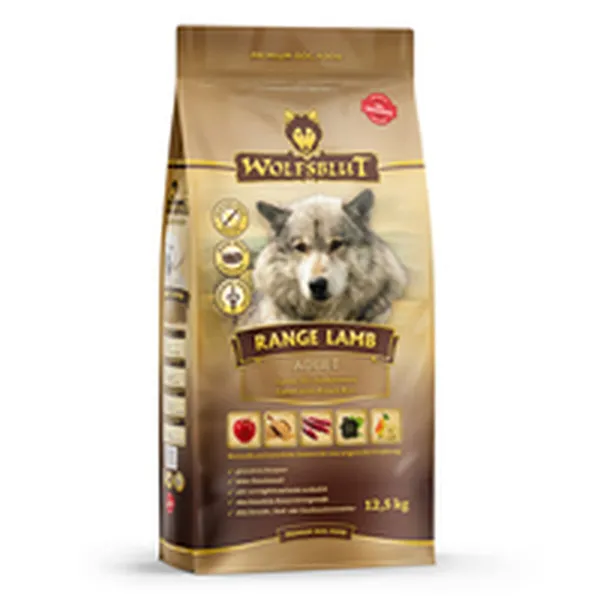 Фураж Wolfsblut Для взрослых Мясо ягненка 12,5 Kg