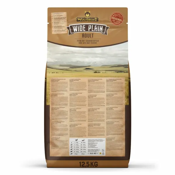 Fodder Wolfsblut Adult Meat Sweet potato Horse 12,5 Kg