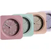 Table clock Home ESPRIT Green Pink Coral Lilac 11 x 4,7 x 11 cm