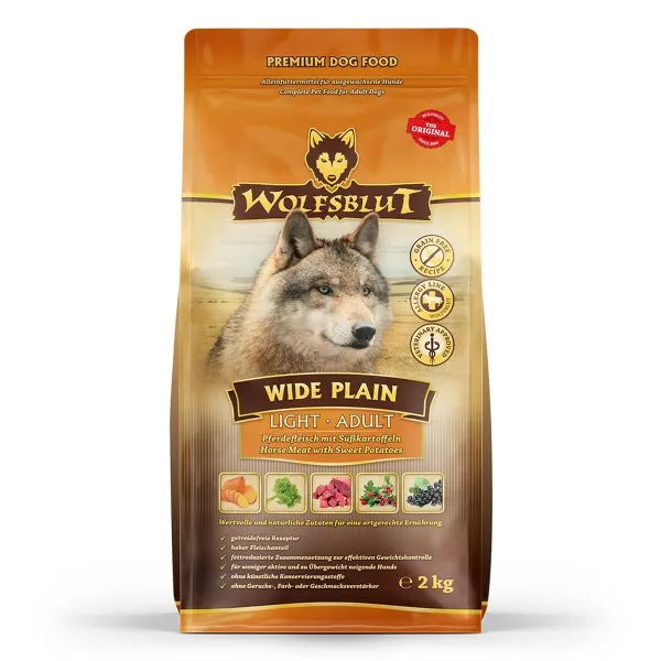 Fodder Wolfsblut Adult Meat Sweet potato Horse 2 Kg