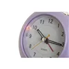 Table clock Home ESPRIT Pink Coral Lilac 10 x 4,7 x 9 cm