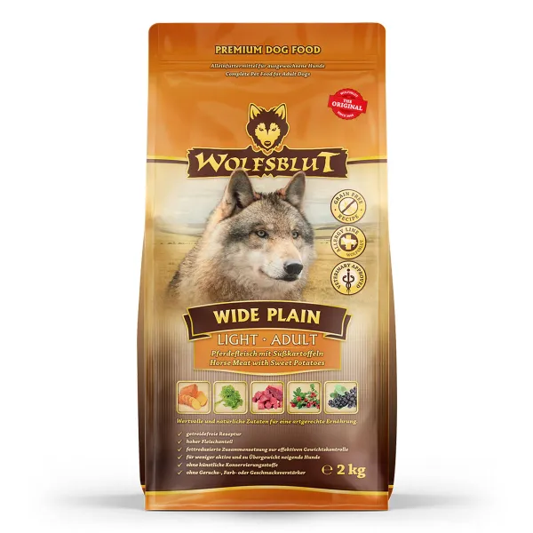Fodder Wolfsblut Adult Meat Sweet potato Horse 2 Kg