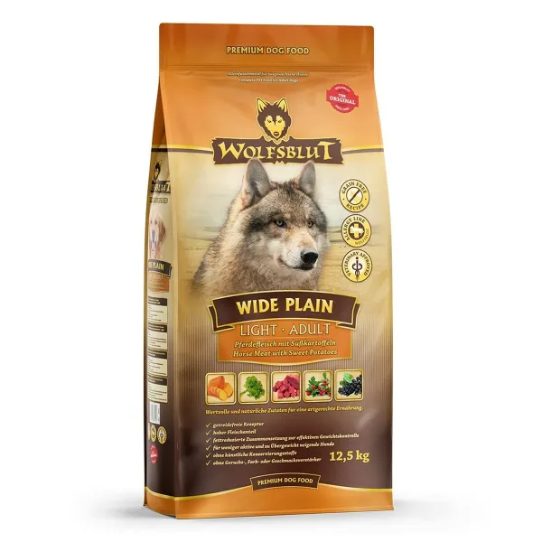 Fodder Wolfsblut Adult Meat Sweet potato Horse 12,5 Kg