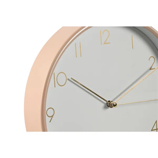 Wall Clock Home ESPRIT Coral Mint Lilac PVC 25,5 x 4,3 x 25,5 cm (3 Units)