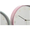 Wall Clock Home ESPRIT Coral Mint Lilac PVC 25,5 x 4,3 x 25,5 cm (3 Units)