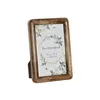 Photo frame Home ESPRIT Brown Crystal Mango wood 12 x 2 x 17 cm