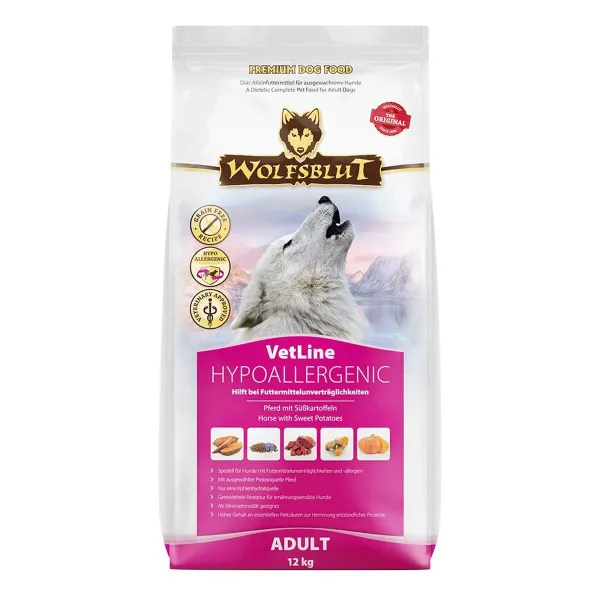 Sööt Wolfsblut Täiskasvanu Liha Hobune 12 kg