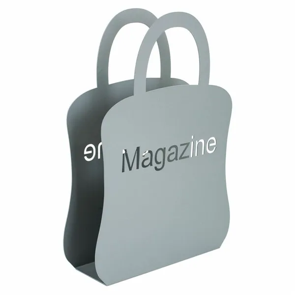 Magazine rack Alexandra House Living Grey Ironwork 8 x 38 x 26 cm