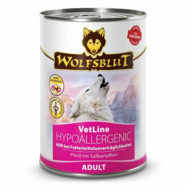 Pašarai Wolfsblut Suaugęs Mėsa Arklys 395 g