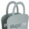 Magazine rack Alexandra House Living Grey Ironwork 8 x 38 x 26 cm