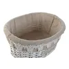 Basket set Home ESPRIT White Beige wicker 36 x 29 x 15 cm (3 Pieces)