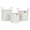 Basket set Home ESPRIT White Modern 30 x 30 x 28 cm (3 Pieces)