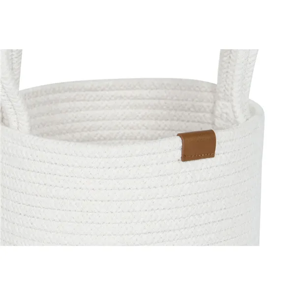 Basket set Home ESPRIT White Modern 30 x 30 x 28 cm (3 Pieces)