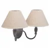 Wall Lamp Alexandra House Living White Grey 220-240 V 23 x 28 x 34 cm