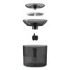 Cat Feeder Sponge Black Plastic