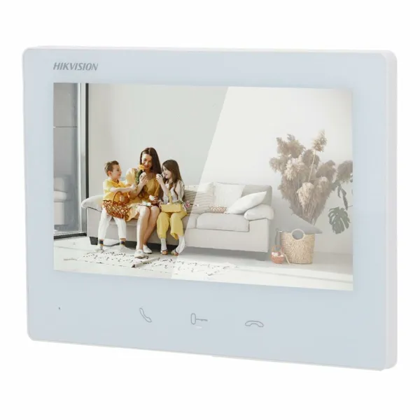 внутренняя телефонная связь Hikvision DS-KH7300EY-WTE2/White Белый