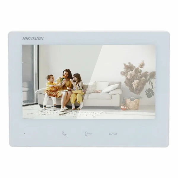 внутренняя телефонная связь Hikvision DS-KH7300EY-WTE2/White Белый