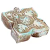 Jewelry box Alexandra House Living Blue Grey Mango wood