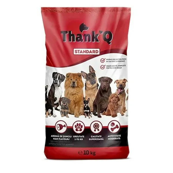 Fodder Hurtownia Karm THANK'Q Standard Ham Chicken Pig 10 kg 20 kg Adult