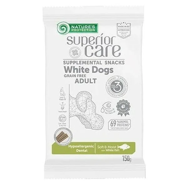 Fodder NATURE'S PROTECTION SC White Dogs Fish 150 g