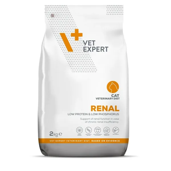 Kačių maistas VETEXPERT Renal 2 Kg Suaugęs
