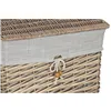 Basket set Home ESPRIT Beige Natural wicker 47 x 35 x 55 cm 5 Pieces