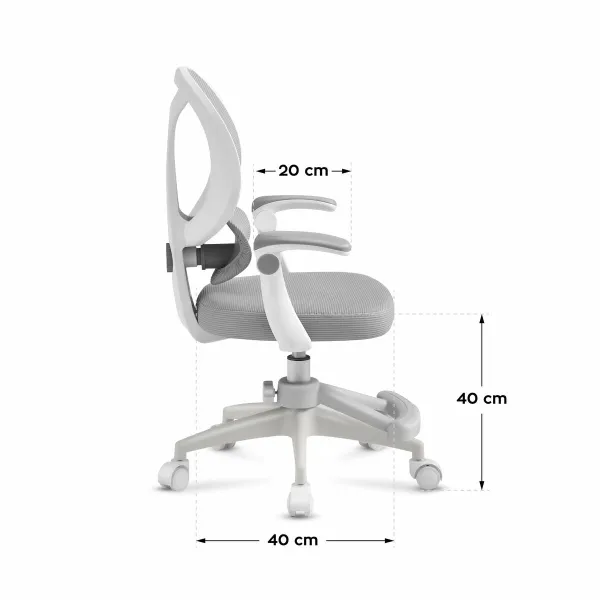 Kontoritool Mark Adler MA-JUNIOR 4.5 GREY Hall