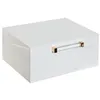 Jewelry box Home ESPRIT White Cream Wood MDF Wood 20 x 15,5 x 9,5 cm