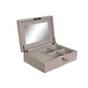 Jewelry box Home ESPRIT Light Pink 27 x 19 x 9 cm