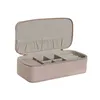 Jewelry box Home ESPRIT Light Pink 20,5 x 10 x 6 cm (2 Pieces)