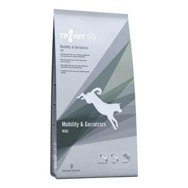 Rehu Trovet Mobility & Geriatrics MGD Poultry Linnut 12,5 Kg Senior 12,7 KG