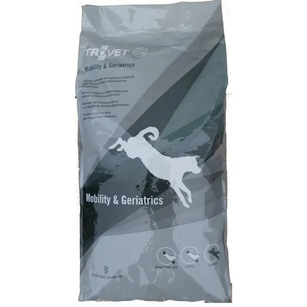 Фураж Trovet Mobility & Geriatrics MGD Poultry птицы 12,5 Kg старший 12,7 KG