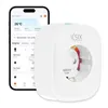 Smart Plug KSIX Smart Energy Slim WIFI 250V White