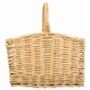 Log basket Alexandra House Living wicker Willow wood 36 x 52 x 49 cm