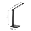 pöytälamppu MacLean MCE614 B Musta Muovinen 9 W