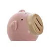 Money box Home ESPRIT Dolomite Pig 13 x 12 x 12 cm