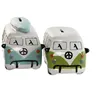 Money box Home ESPRIT Dolomite Van 16 x 10 x 11 cm (2 Units)