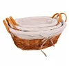 Set of Baskets Alexandra House Living Natural wicker Willow wood 38 x 29 x 14 cm 34 x 16 x 44 cm 31,5 x 23,5 x 12 cm 3 Pieces