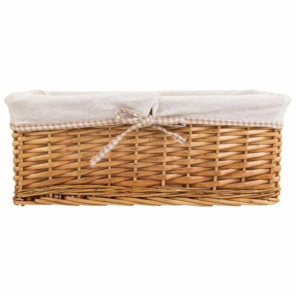 Set of Baskets Alexandra House Living Natural wicker Willow wood 3 Pieces