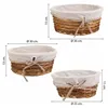 Set of Baskets Alexandra House Living Natural wicker Willow wood 3 Pieces