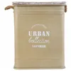 Laundry basket Alexandra House Living Urban Beige Hemp Metal Fir wood