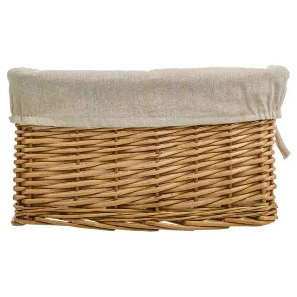 Set of Baskets Alexandra House Living Natural wicker Willow wood 5 Pieces